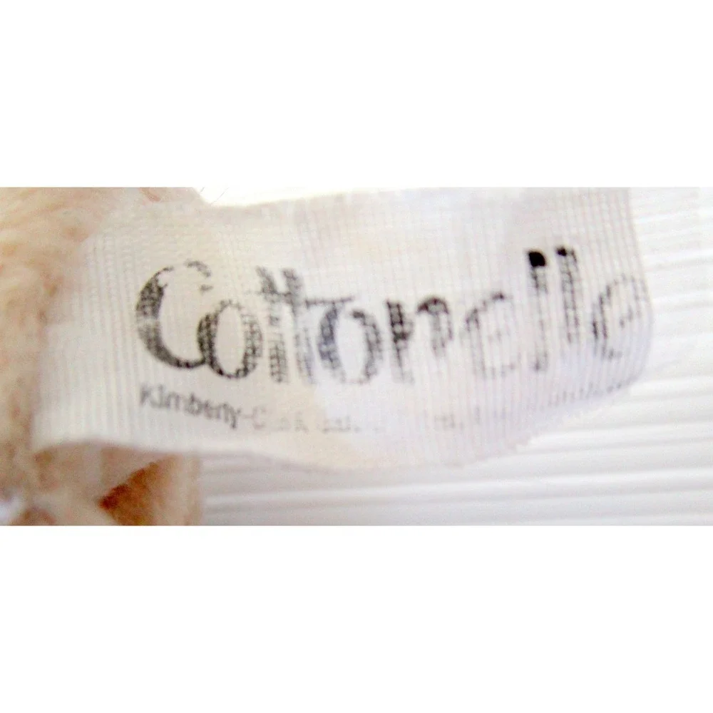 Vintage Cottonelle Dog Advertising Collector Plush Stuffed Backpack Clip-on Coin